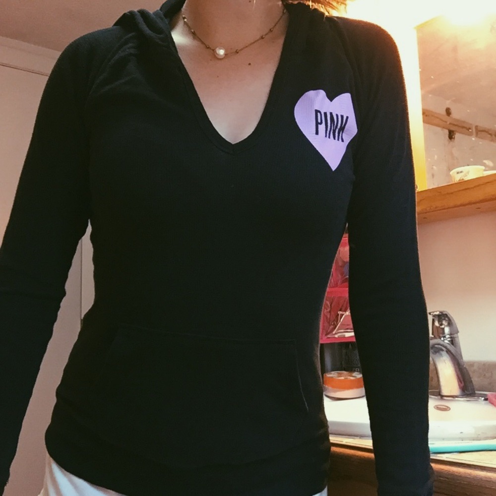 Pink sweatshirt